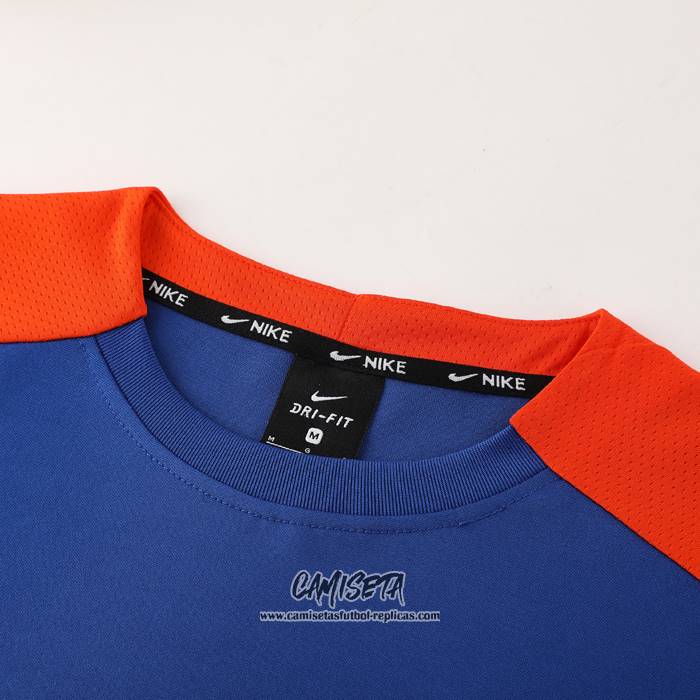 Chandal del Paises Bajos 2024-2025 Manga Corta Azul - Pantalon Corto